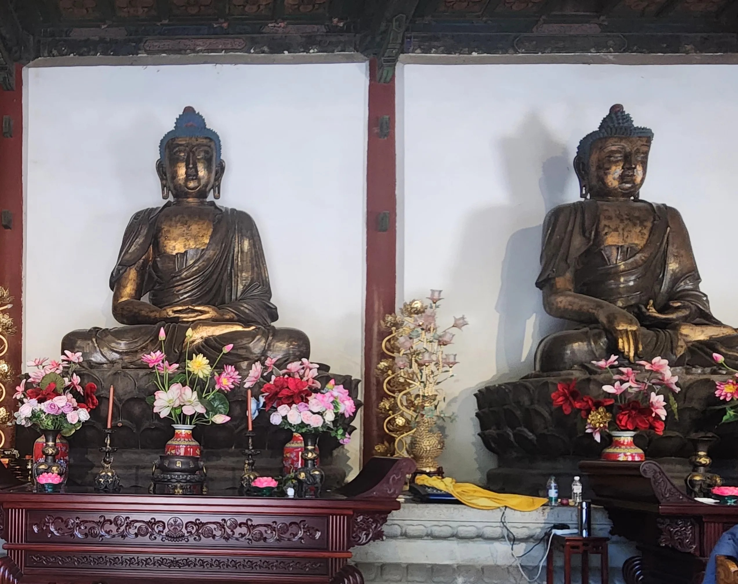 供奉佛像與開光